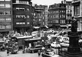 Marché Matinal de Liège en Années 1960 — La création